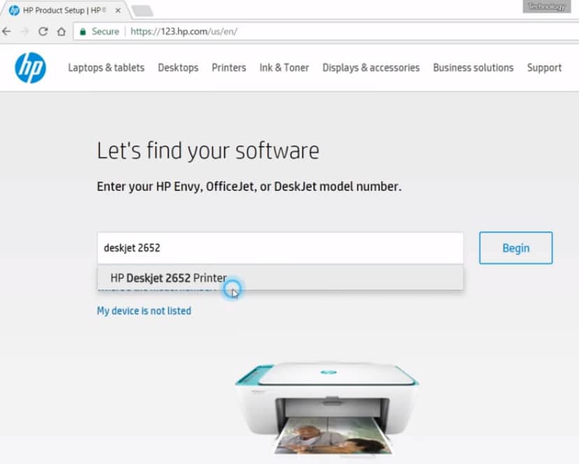visit the HP website