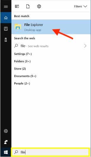 windows file explorer