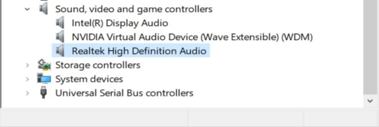 Realtek Audio with Legacy Device Driver