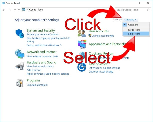 Change Category View