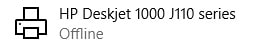 Brother HL-L2320D printer should appear connected