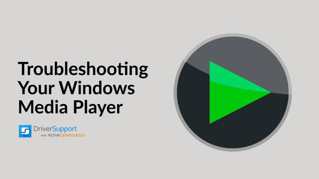 windows media player not working