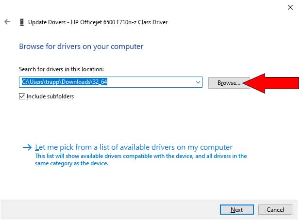 Search for drivers in this location