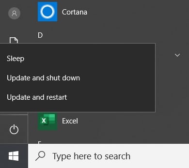 Powering off your computer