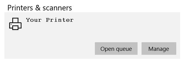 clearing the print queue