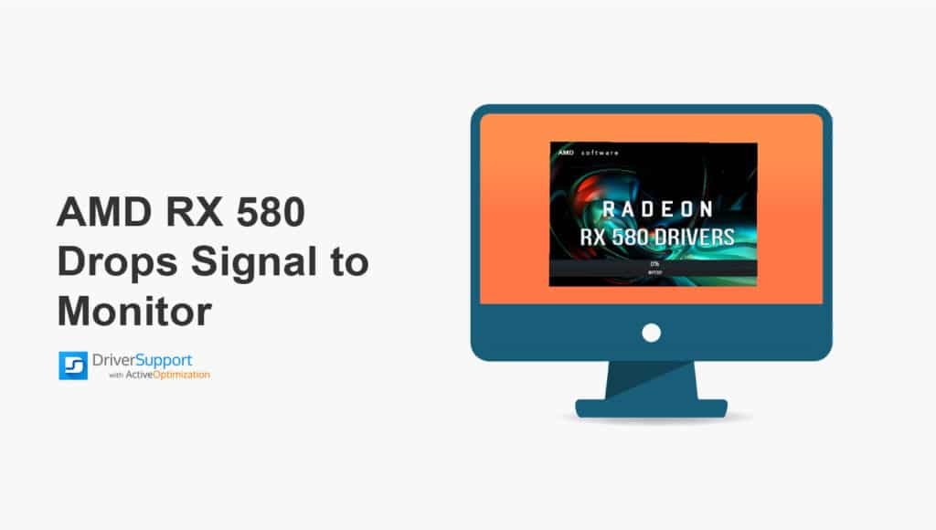 AMD RX 580 Drops Signal to Monitor