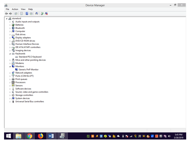 device manager for drivers
