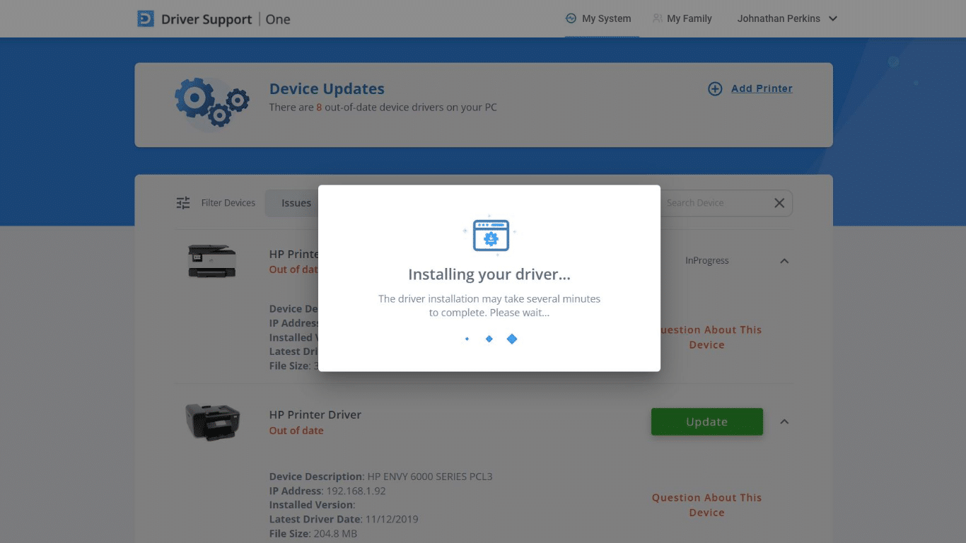 DriverSupport - Driver Installing