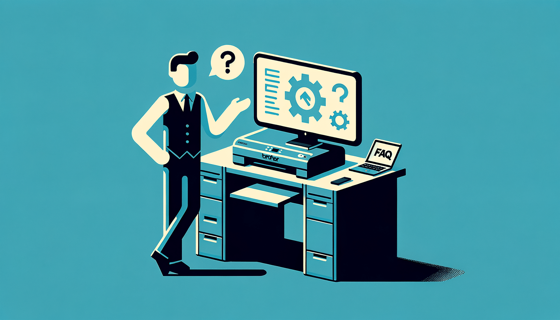 Troubleshooting common issues with Brother ADS-2700W scanner in an office setup