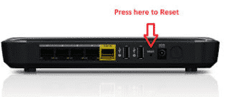 reset your wifi router