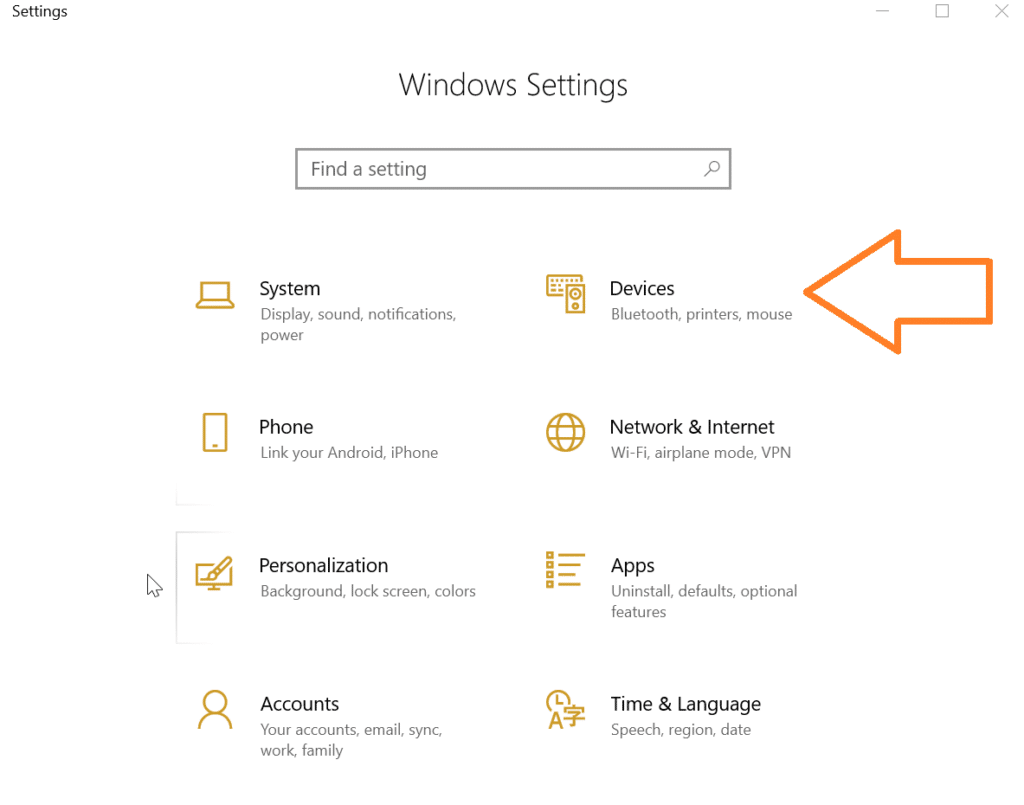 Windows 10 Settings