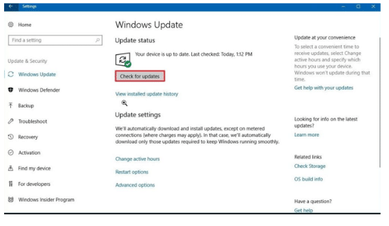 Update Video Drivers in Windows 10